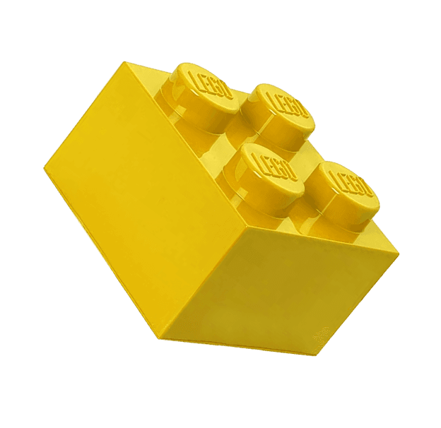 logo de lego amarillo